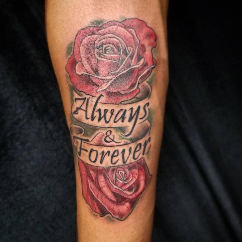 Roses tattoo,Overlord tattoo shop